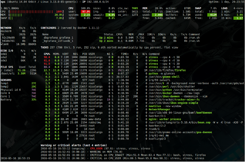 CMPS 261 Server Management - Module 4: Tuning and Configuration